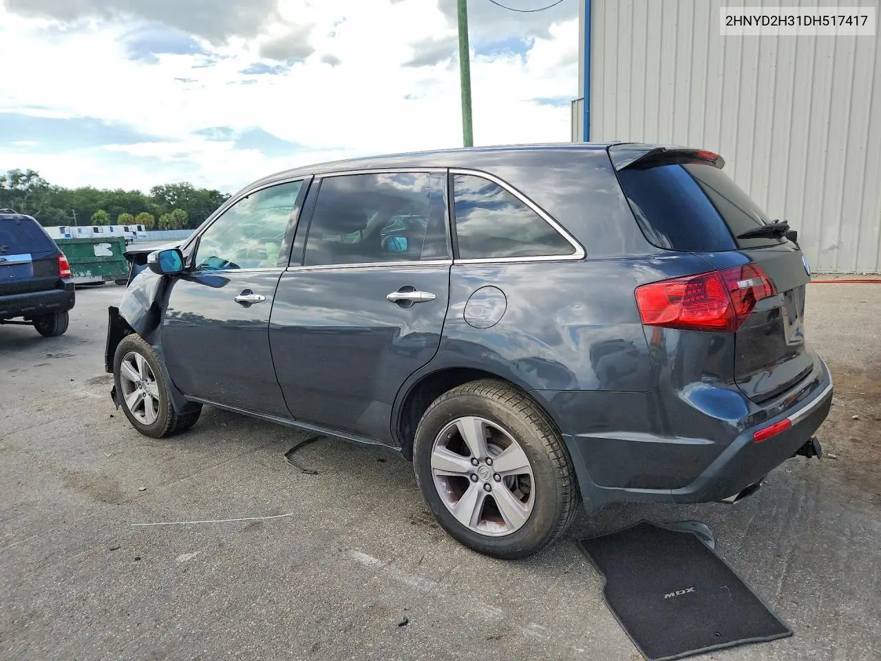 2013 Acura Mdx Technology VIN: 2HNYD2H31DH517417 Lot: 57473586