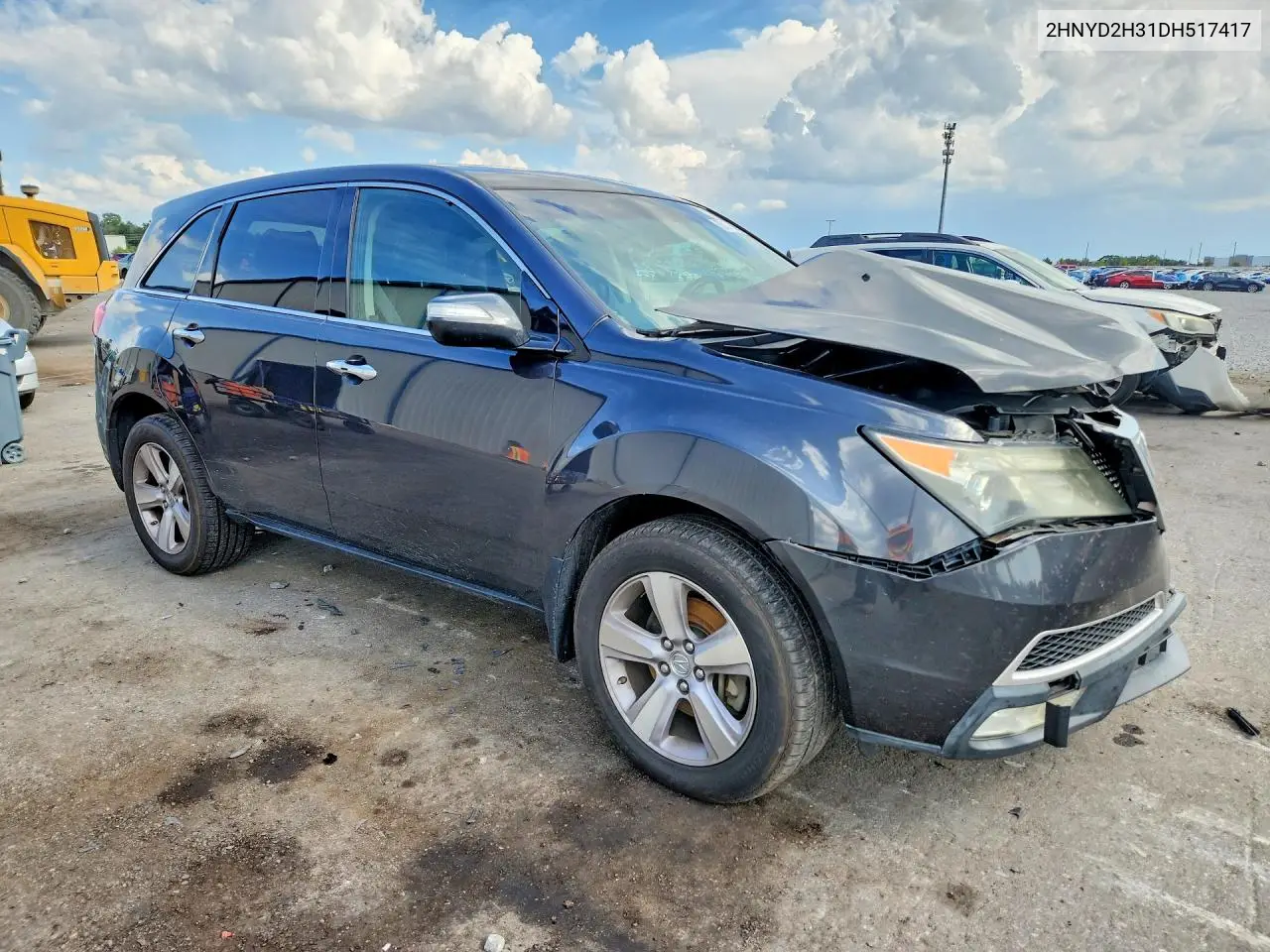 2013 Acura Mdx Technology VIN: 2HNYD2H31DH517417 Lot: 57473586