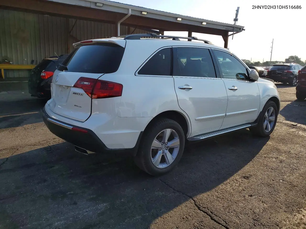 2013 Acura Mdx Technology VIN: 2HNYD2H31DH516686 Lot: 59354836