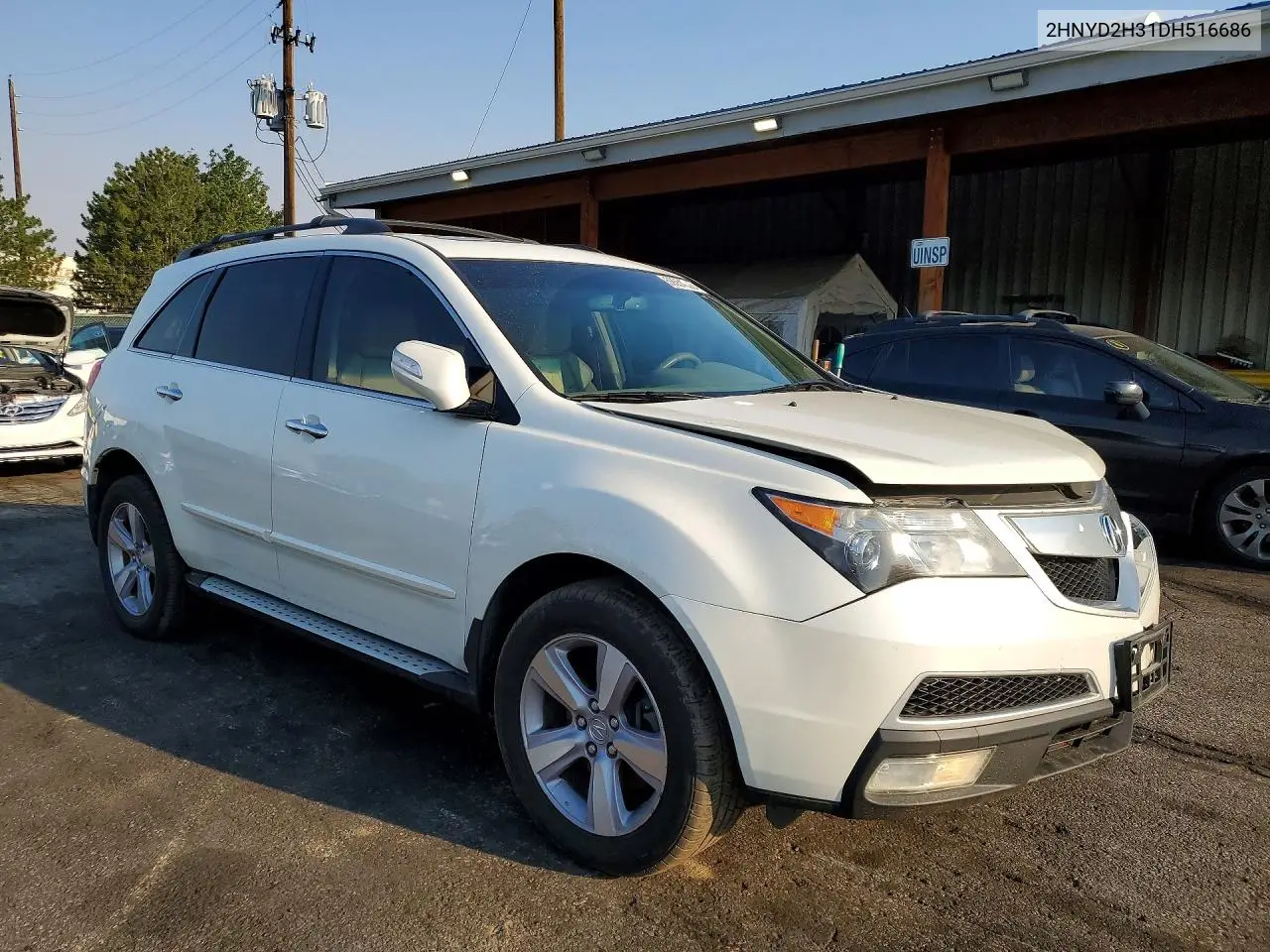 2013 Acura Mdx Technology VIN: 2HNYD2H31DH516686 Lot: 59354836