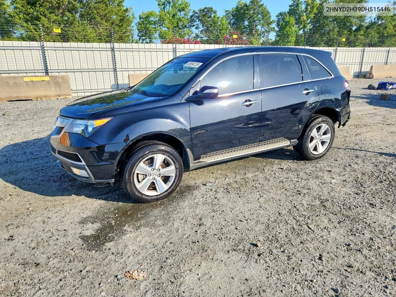 2013 Acura Mdx Technology VIN: 2HNYD2H39DH515446 Lot: 60654126