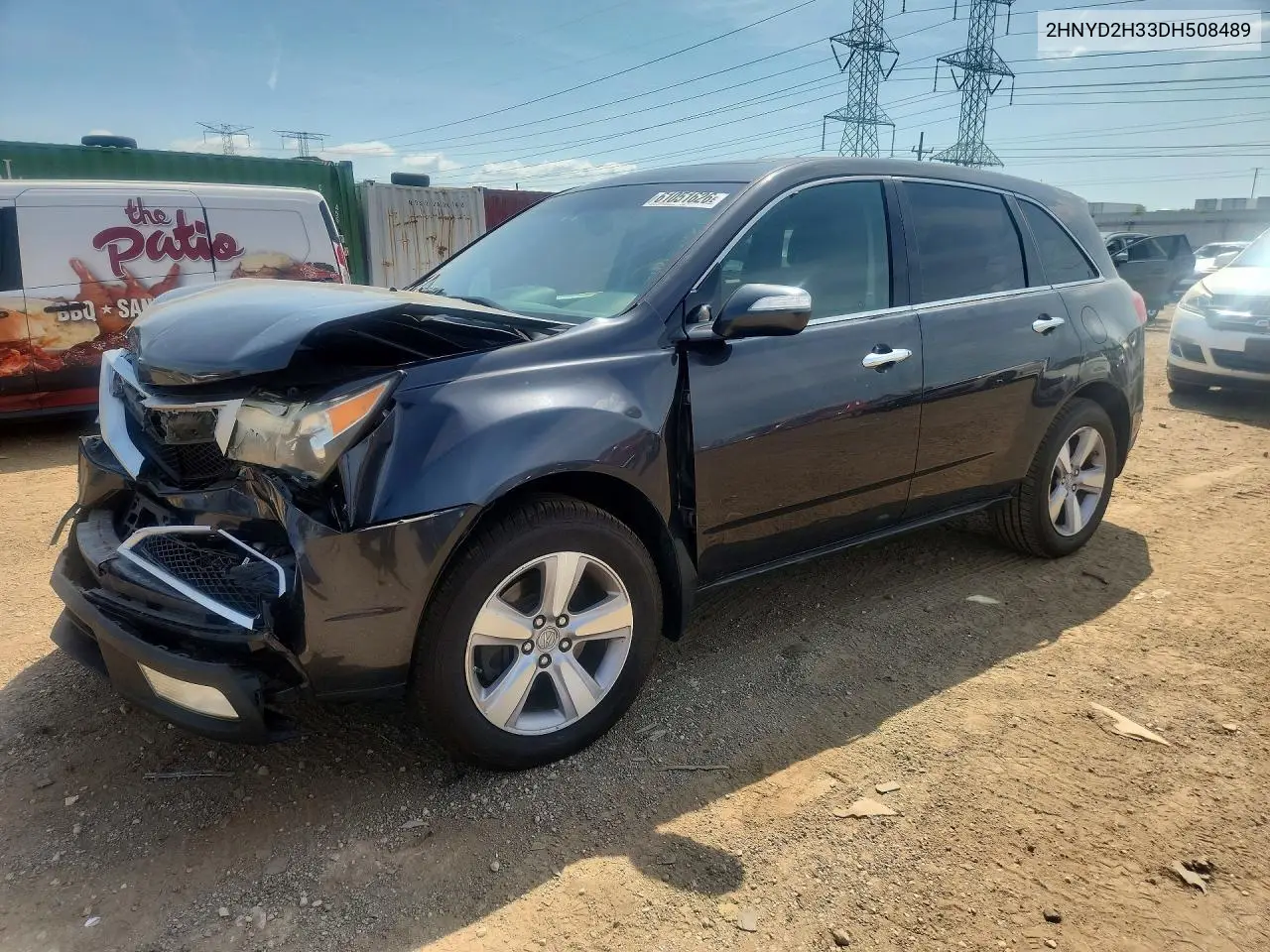 2013 Acura Mdx Technology VIN: 2HNYD2H33DH508489 Lot: 61051626