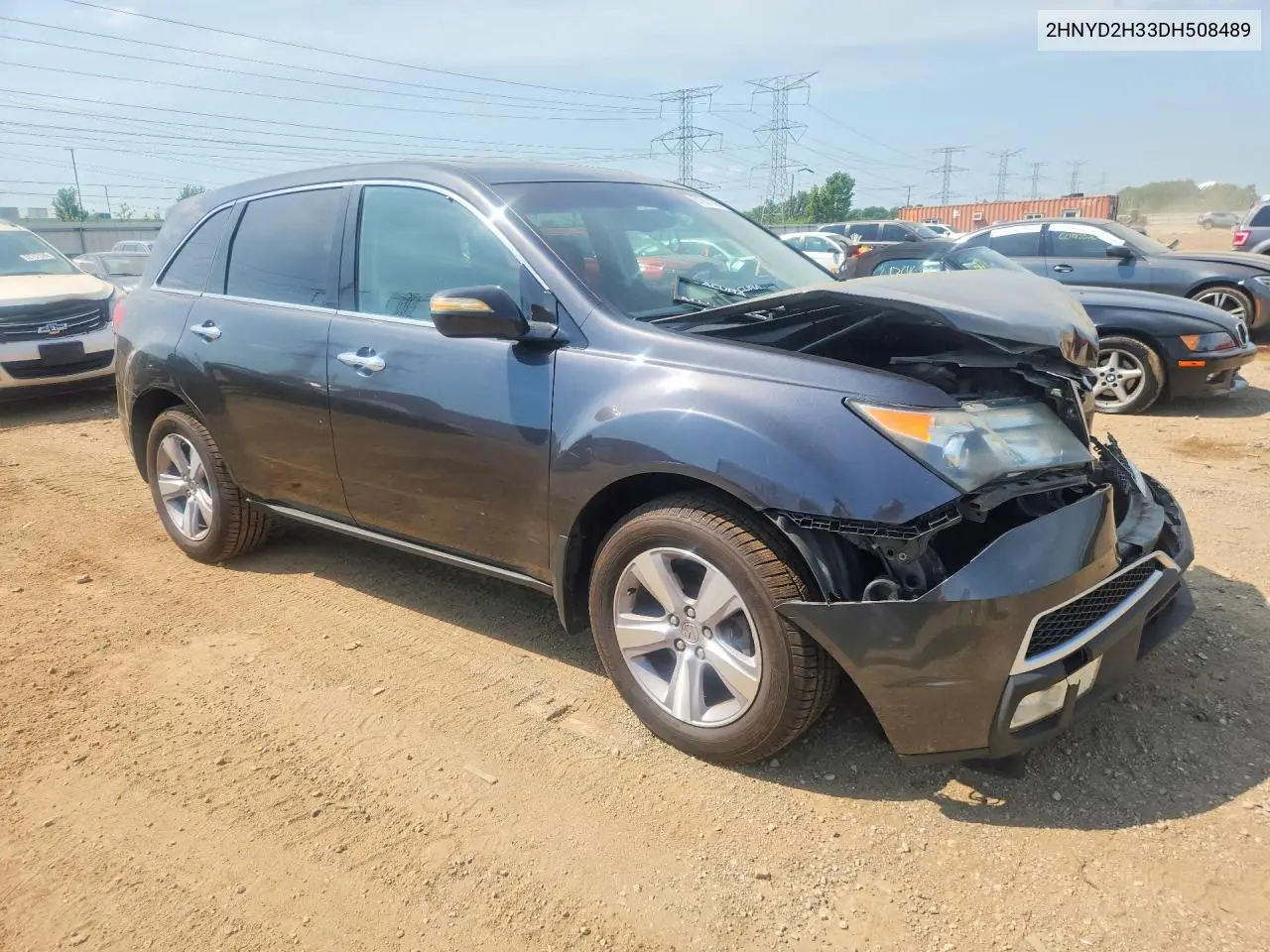 2013 Acura Mdx Technology VIN: 2HNYD2H33DH508489 Lot: 61051626