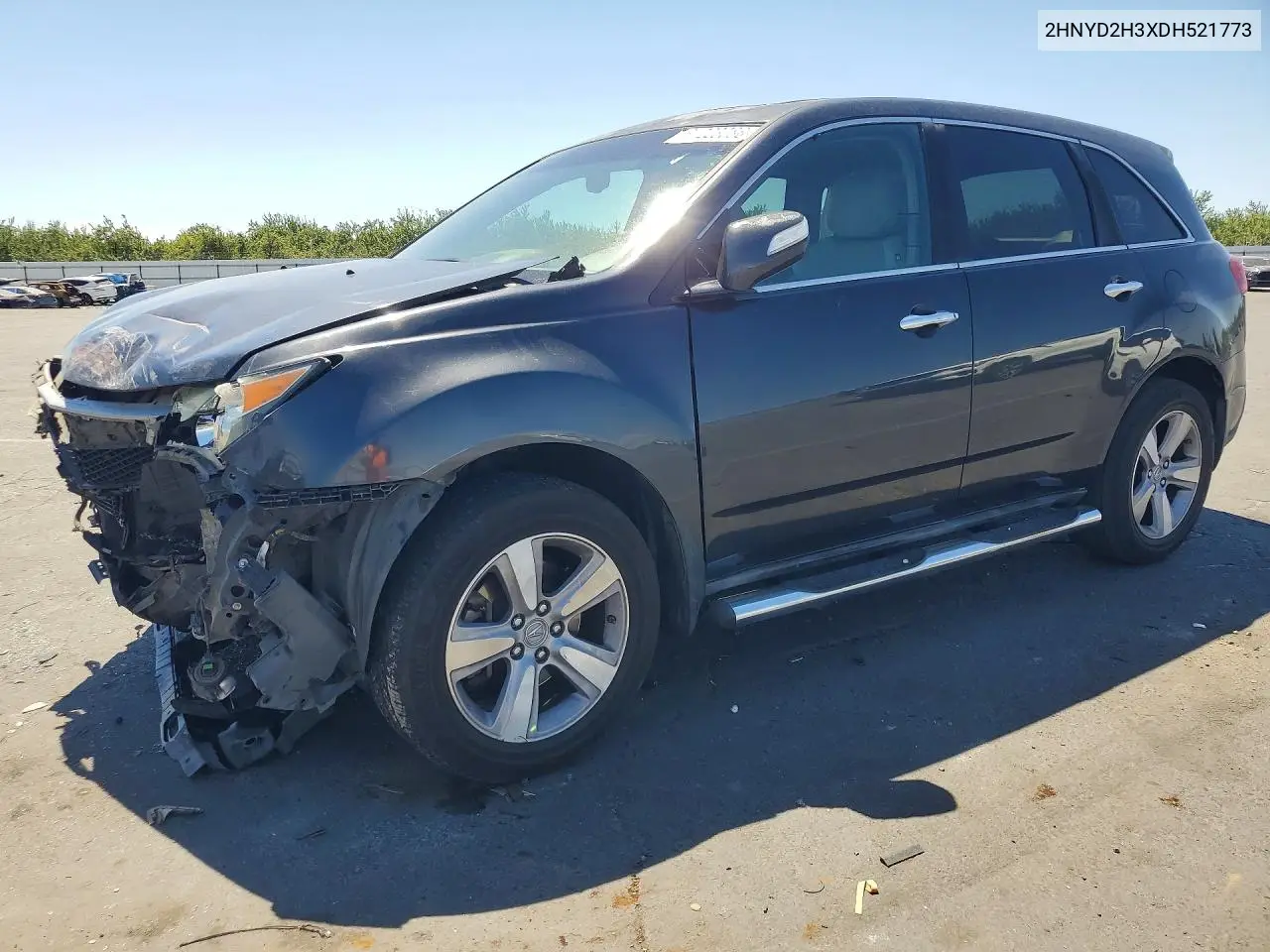 2013 Acura Mdx Technology VIN: 2HNYD2H3XDH521773 Lot: 61223086