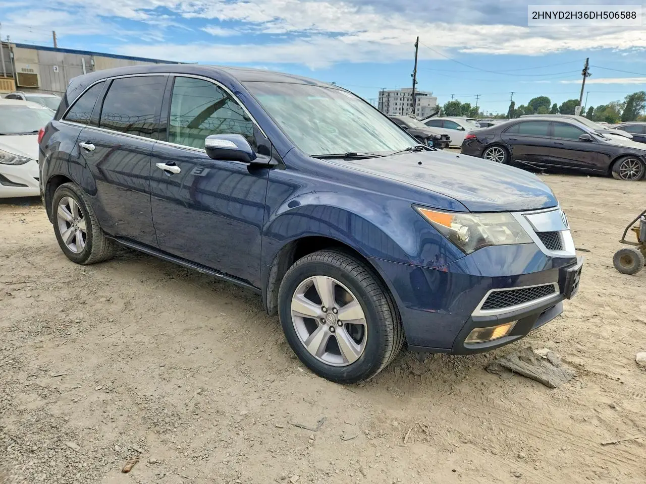 2013 Acura Mdx Technology VIN: 2HNYD2H36DH506588 Lot: 61796476