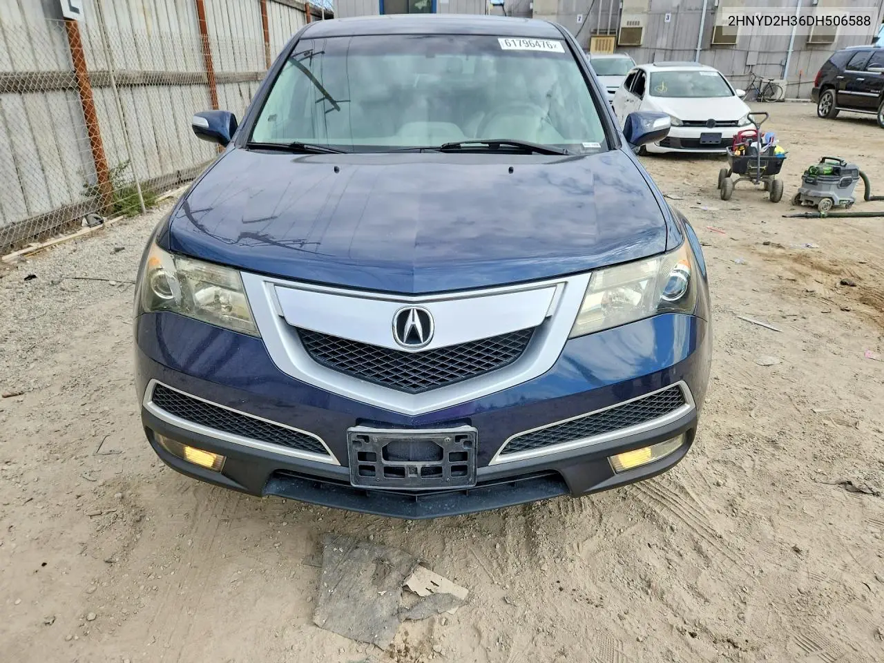 2013 Acura Mdx Technology VIN: 2HNYD2H36DH506588 Lot: 61796476