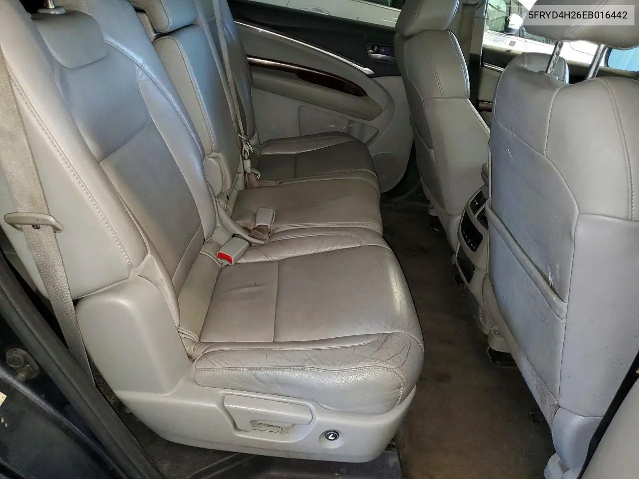 2014 Acura Mdx VIN: 5FRYD4H26EB016442 Lot: 55313396