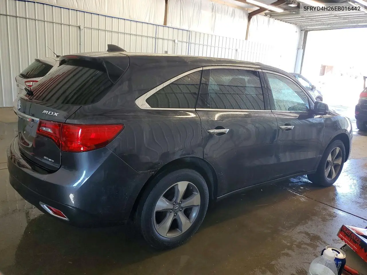 2014 Acura Mdx VIN: 5FRYD4H26EB016442 Lot: 55313396