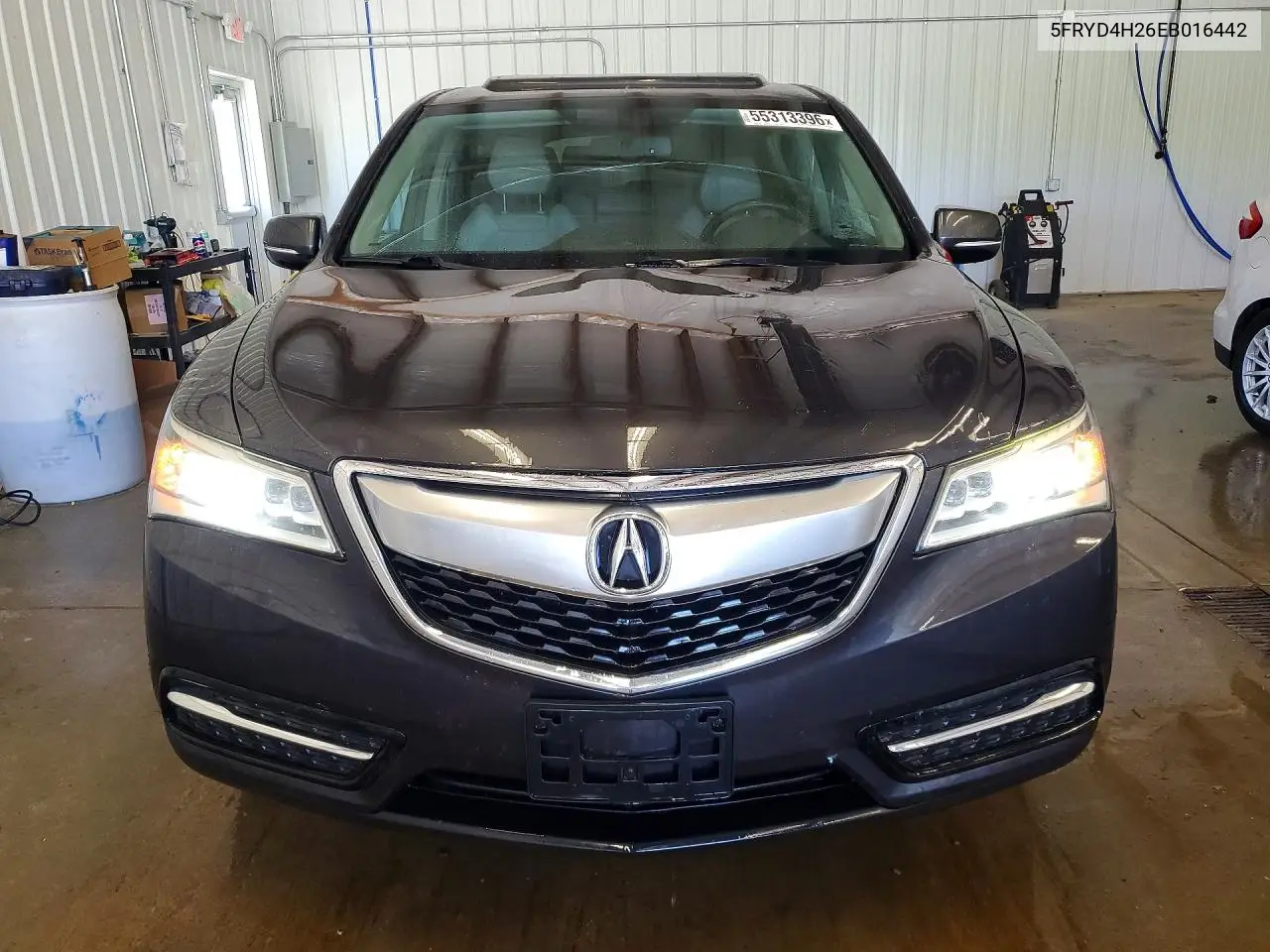 2014 Acura Mdx VIN: 5FRYD4H26EB016442 Lot: 55313396