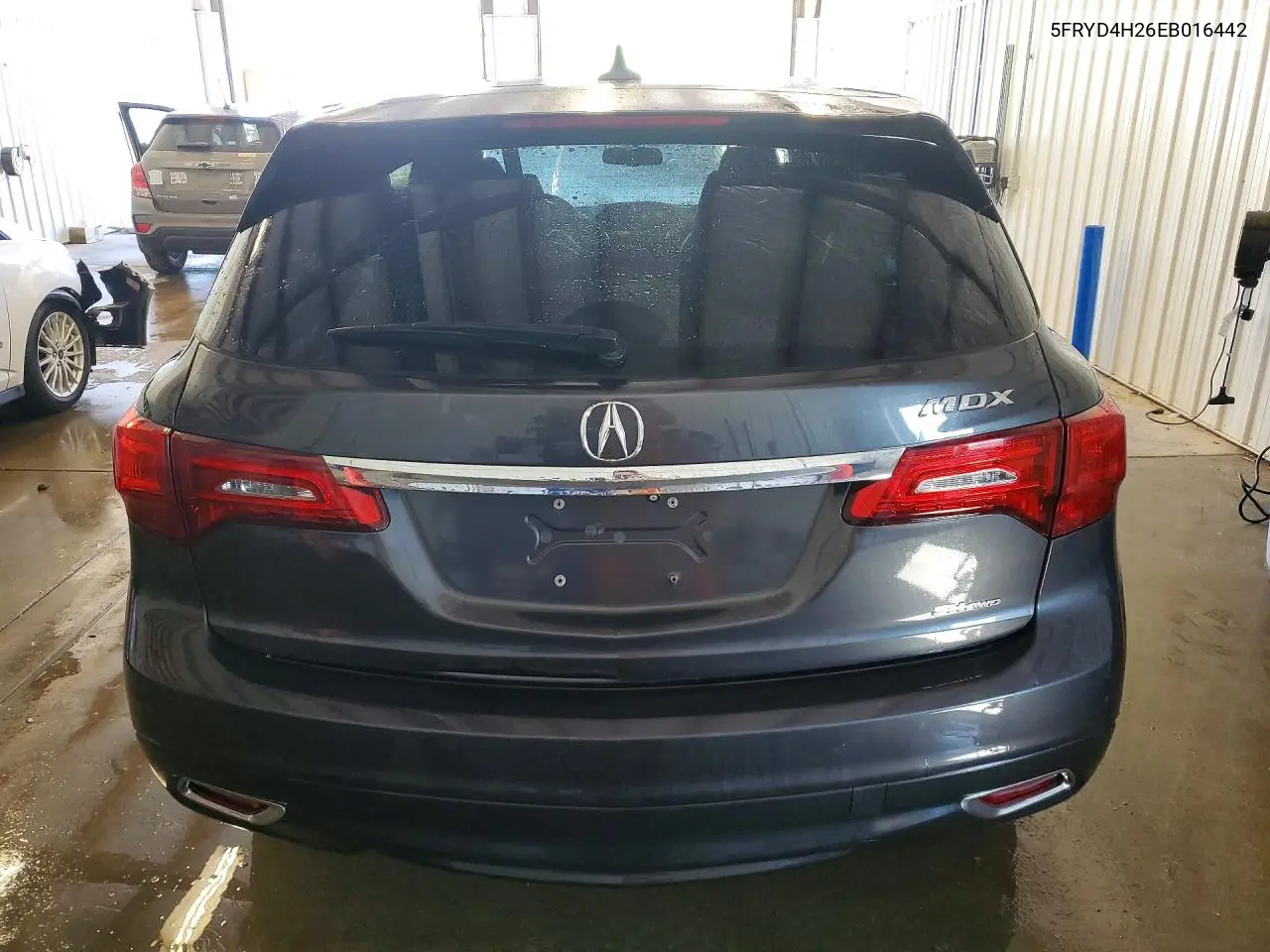 2014 Acura Mdx VIN: 5FRYD4H26EB016442 Lot: 55313396