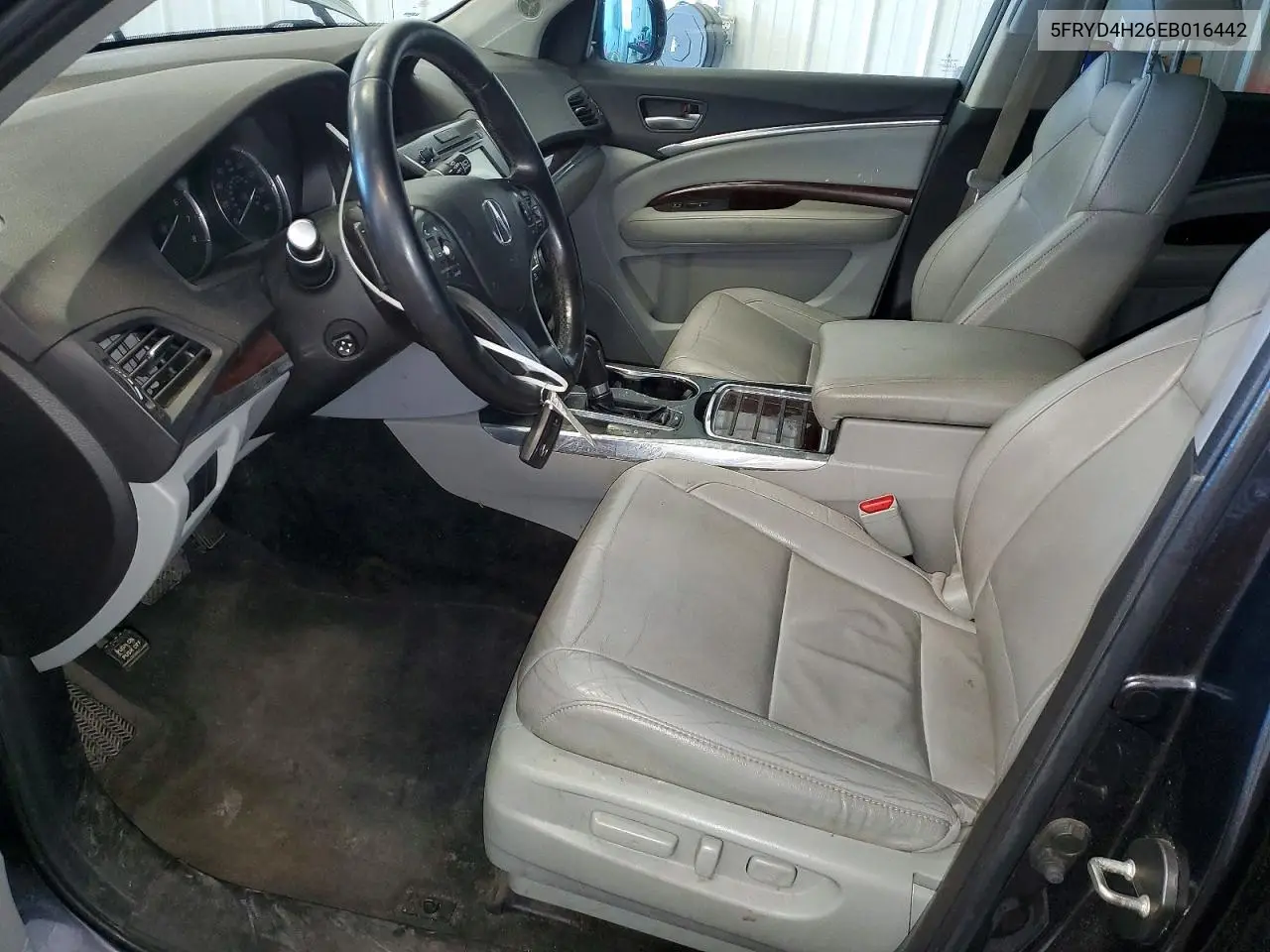 2014 Acura Mdx VIN: 5FRYD4H26EB016442 Lot: 55313396