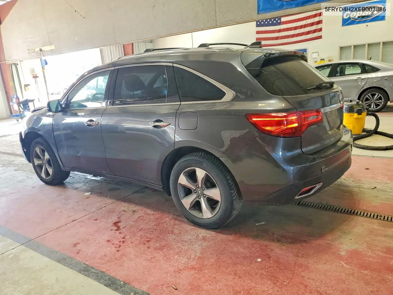 2014 Acura Mdx VIN: 5FRYD4H2XEB003886 Lot: 57489956