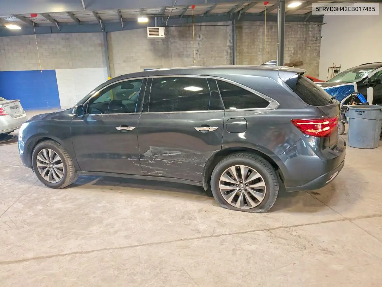2014 Acura Mdx Technology VIN: 5FRYD3H42EB017485 Lot: 60688496