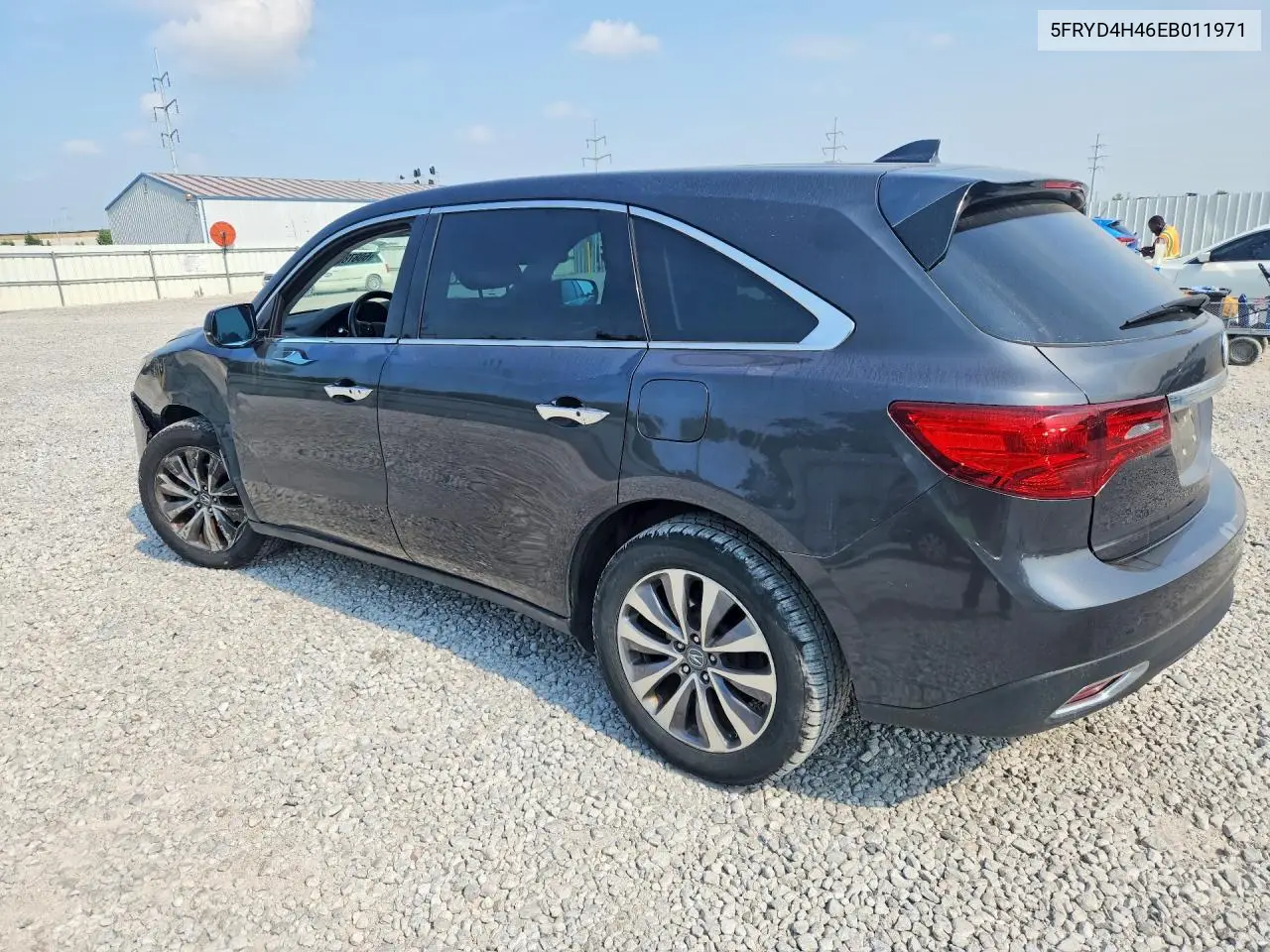 2014 Acura Mdx Technology VIN: 5FRYD4H46EB011971 Lot: 60878016