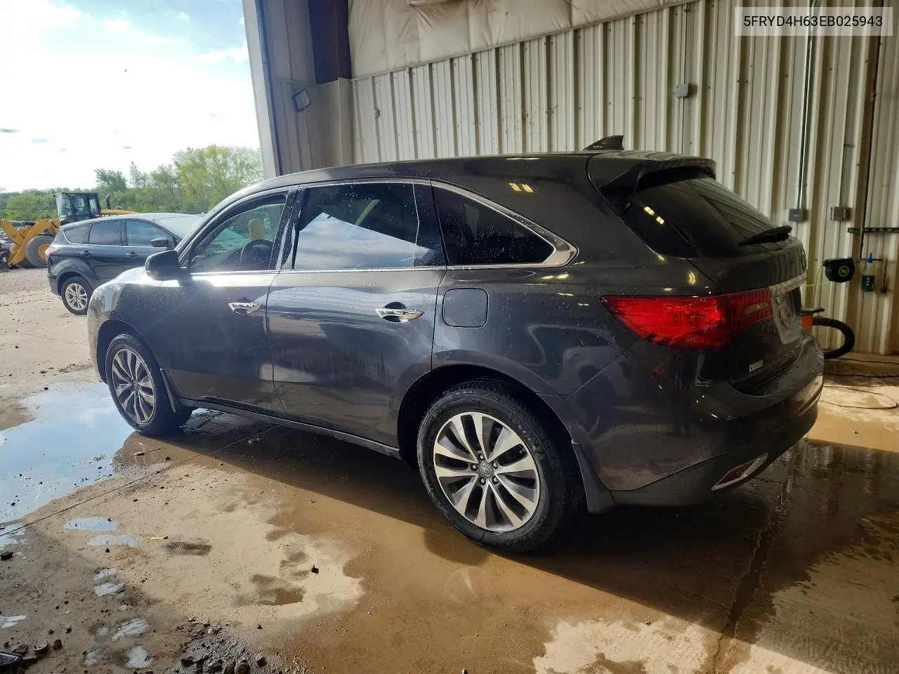 2014 Acura Mdx Technology VIN: 5FRYD4H63EB025943 Lot: 60990406