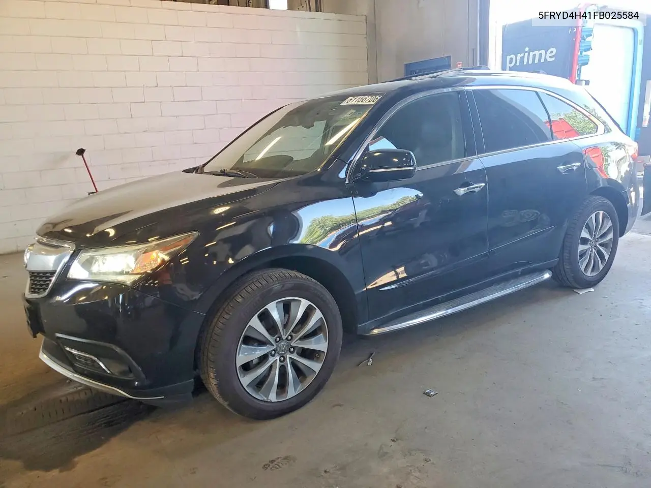 2015 Acura Mdx Technology VIN: 5FRYD4H41FB025584 Lot: 61156706