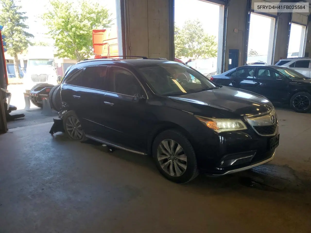 2015 Acura Mdx Technology VIN: 5FRYD4H41FB025584 Lot: 61156706