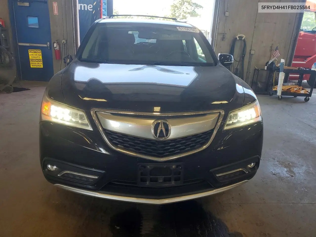 2015 Acura Mdx Technology VIN: 5FRYD4H41FB025584 Lot: 61156706