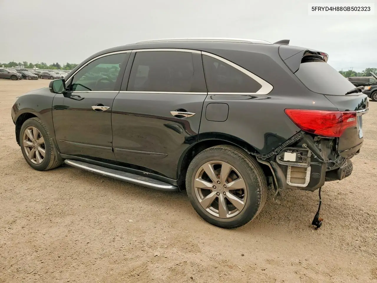 2016 Acura Mdx Elite VIN: 5FRYD4H88GB502323 Lot: 60365606