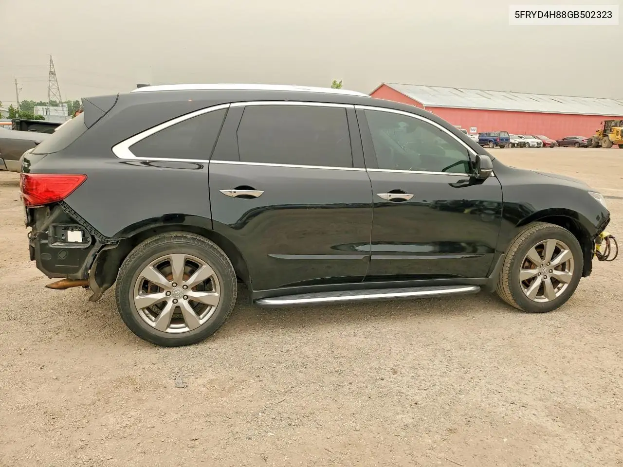 2016 Acura Mdx Elite VIN: 5FRYD4H88GB502323 Lot: 60365606