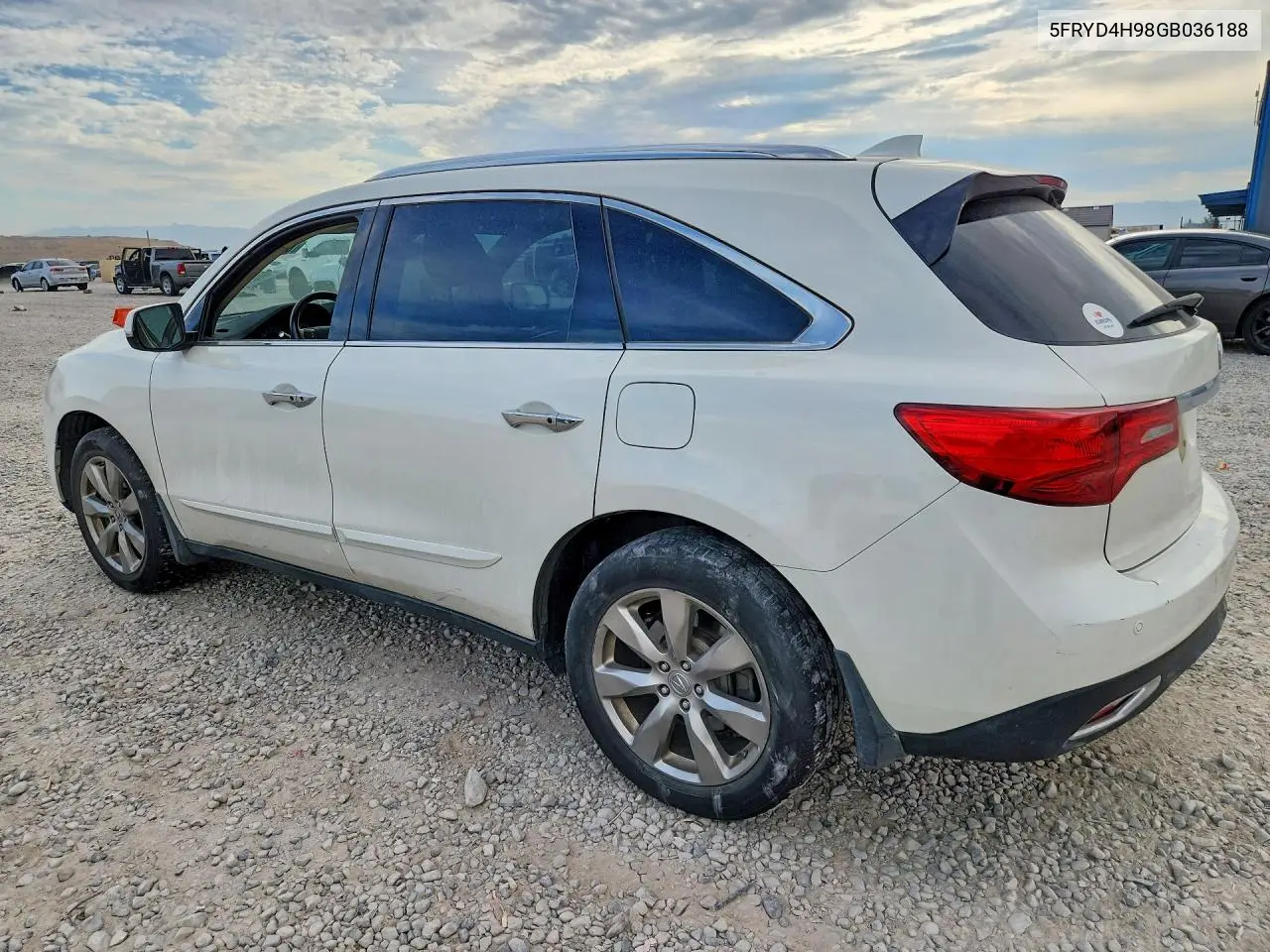2016 Acura Mdx Advance VIN: 5FRYD4H98GB036188 Lot: 61339236