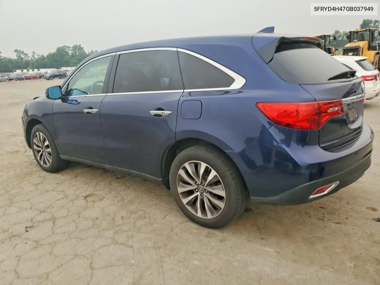2016 Acura Mdx Technology VIN: 5FRYD4H47GB037949 Lot: 61396966