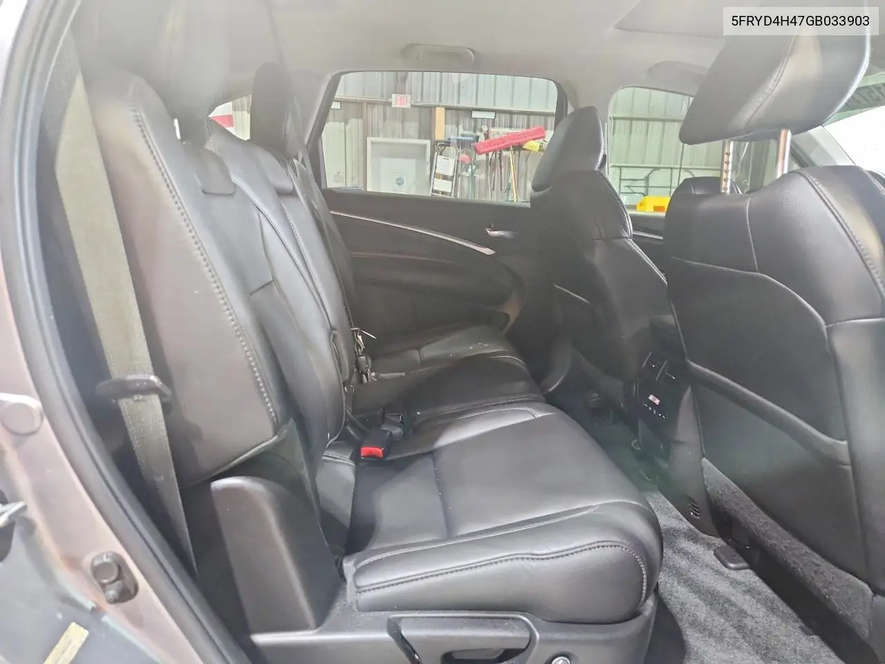 2016 Acura Mdx Technology VIN: 5FRYD4H47GB033903 Lot: 61577496