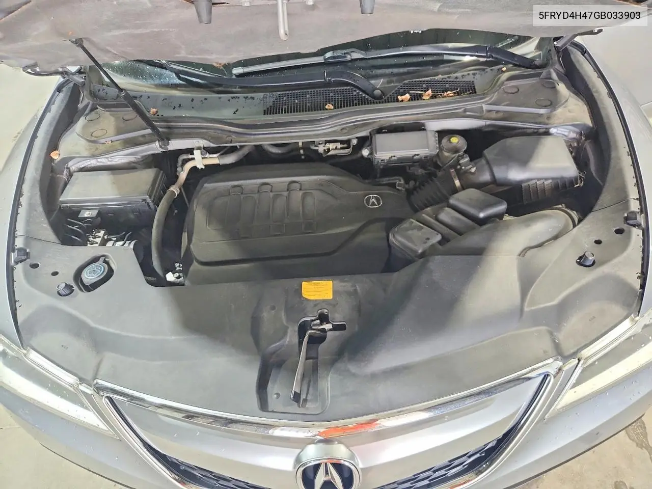 2016 Acura Mdx Technology VIN: 5FRYD4H47GB033903 Lot: 61577496