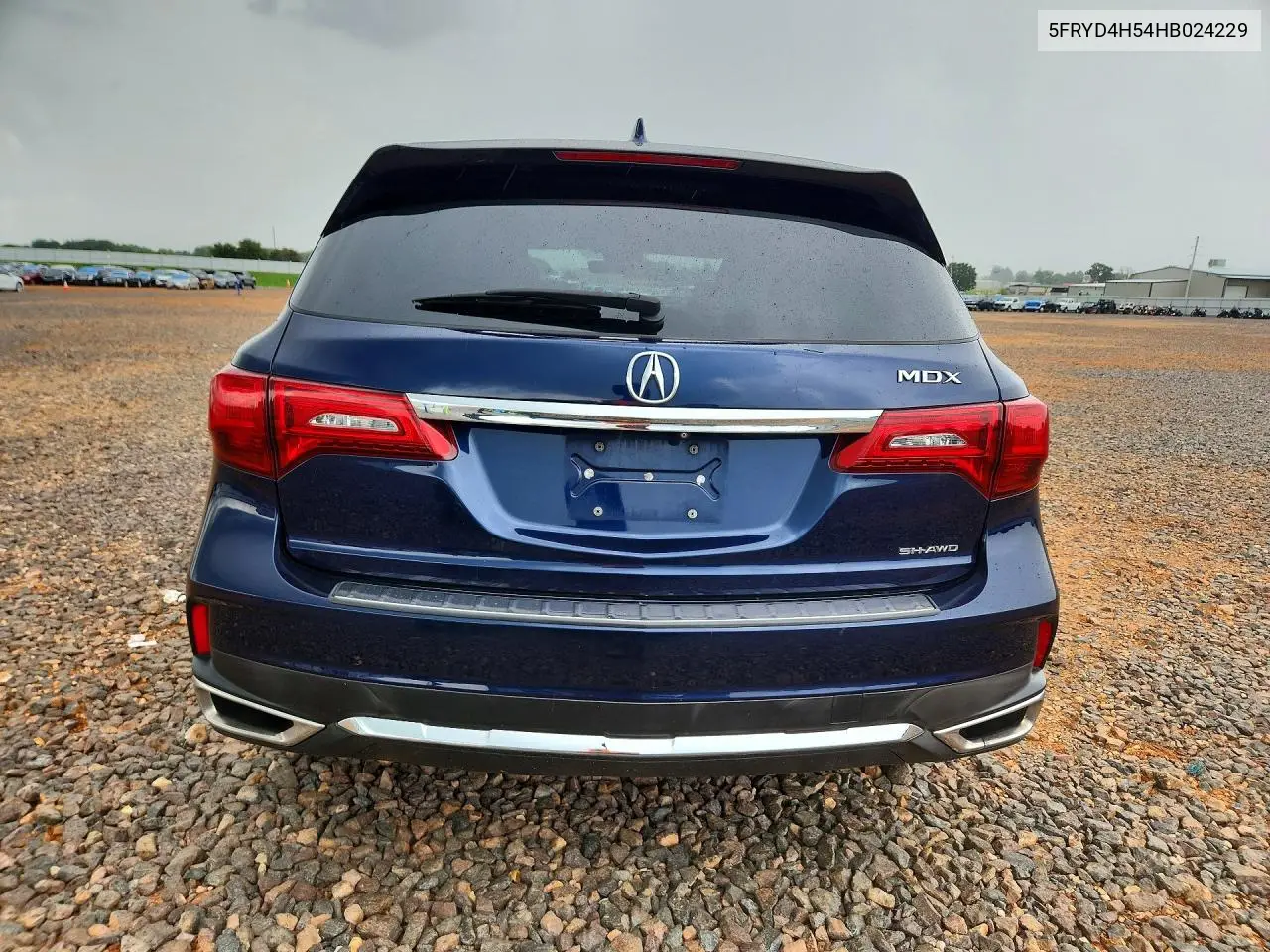 2017 Acura Mdx Technology VIN: 5FRYD4H54HB024229 Lot: 59881006