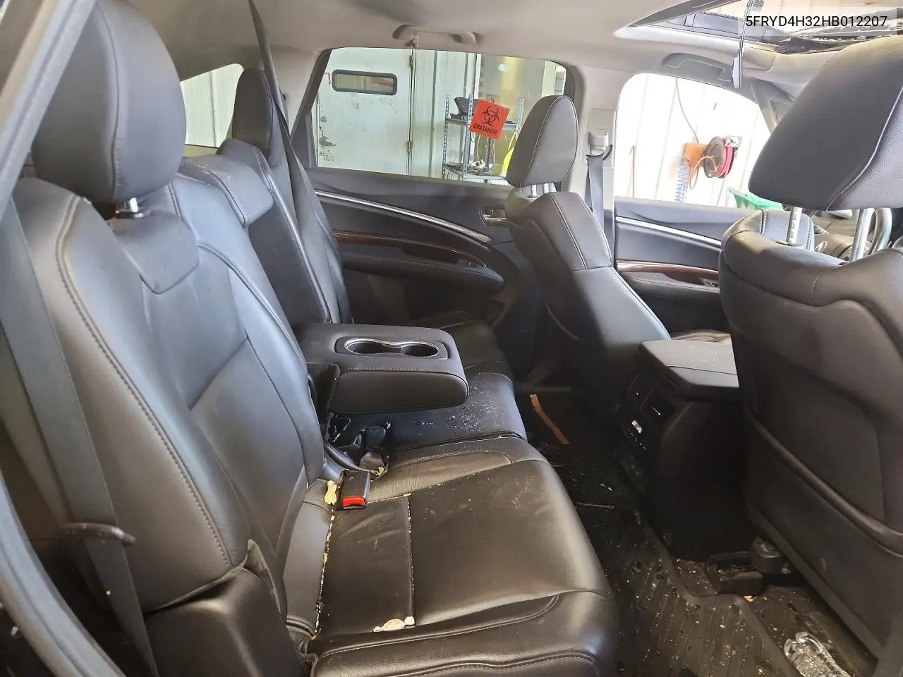 2017 Acura Mdx VIN: 5FRYD4H32HB012207 Lot: 60141776