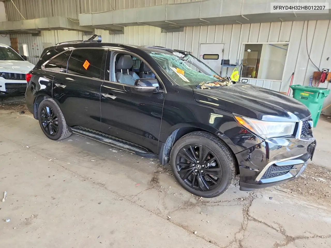 2017 Acura Mdx VIN: 5FRYD4H32HB012207 Lot: 60141776