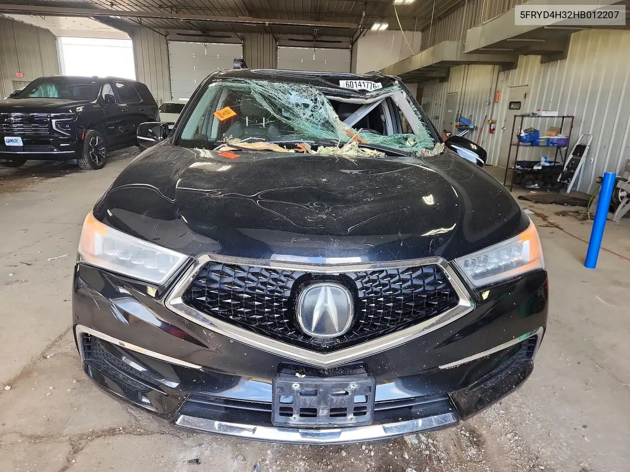 2017 Acura Mdx VIN: 5FRYD4H32HB012207 Lot: 60141776
