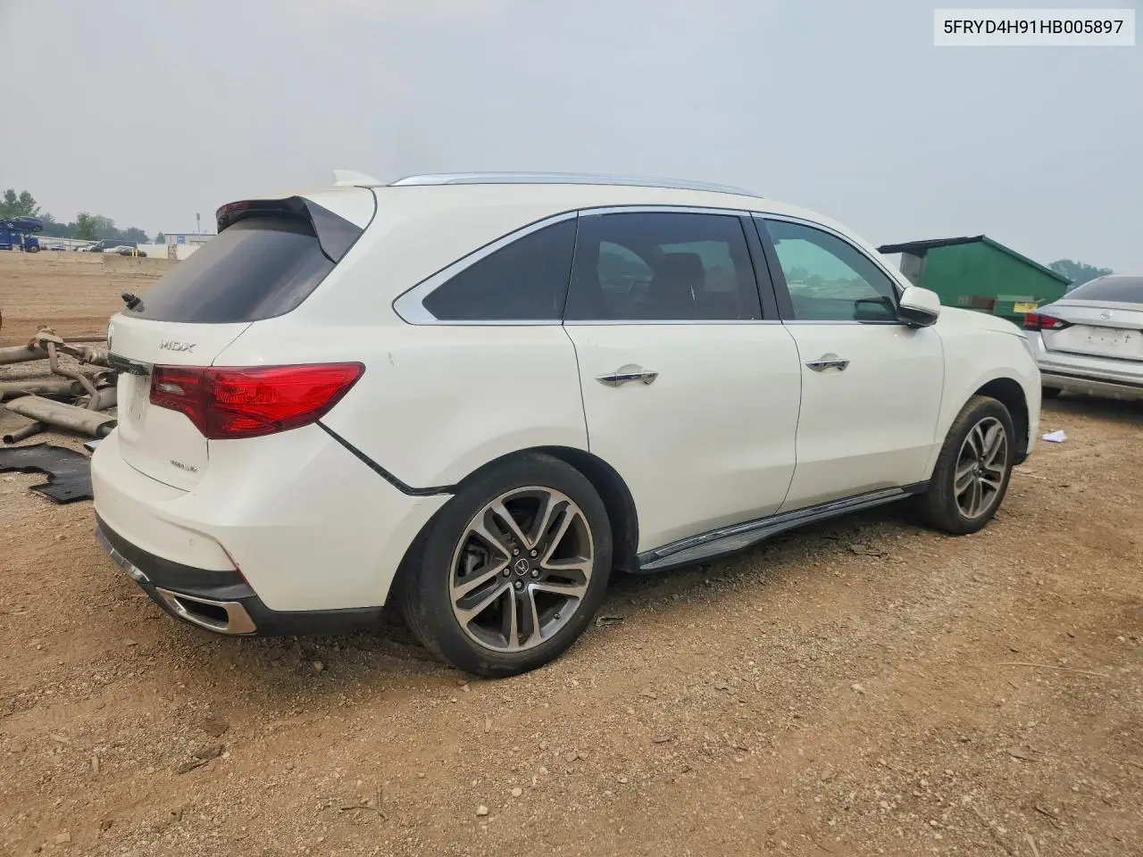 2017 Acura Mdx Advance VIN: 5FRYD4H91HB005897 Lot: 61250646