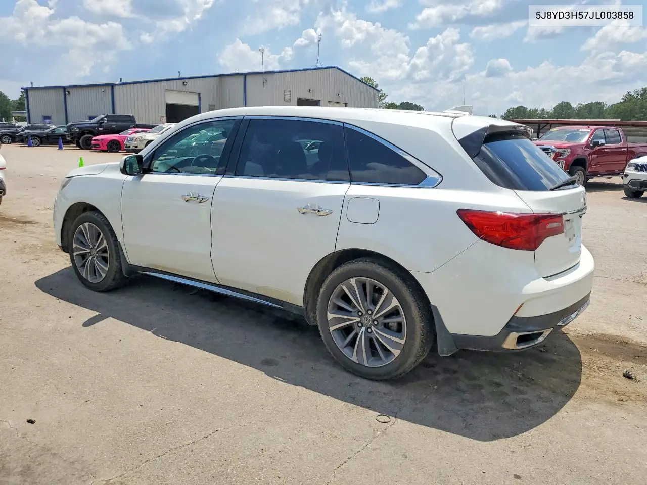 2018 Acura Mdx Technology VIN: 5J8YD3H57JL003858 Lot: 85609615
