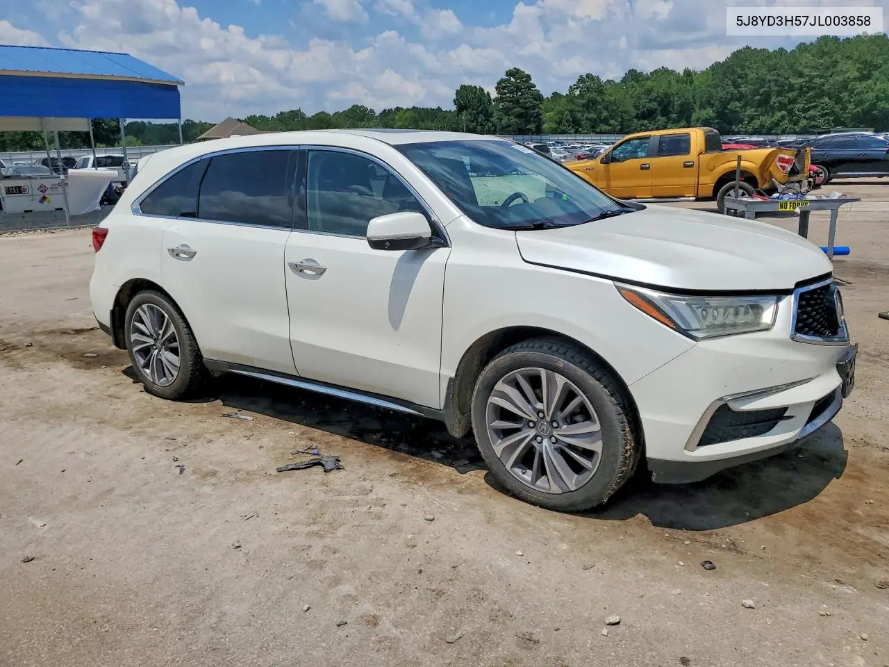 2018 Acura Mdx Technology VIN: 5J8YD3H57JL003858 Lot: 85609615