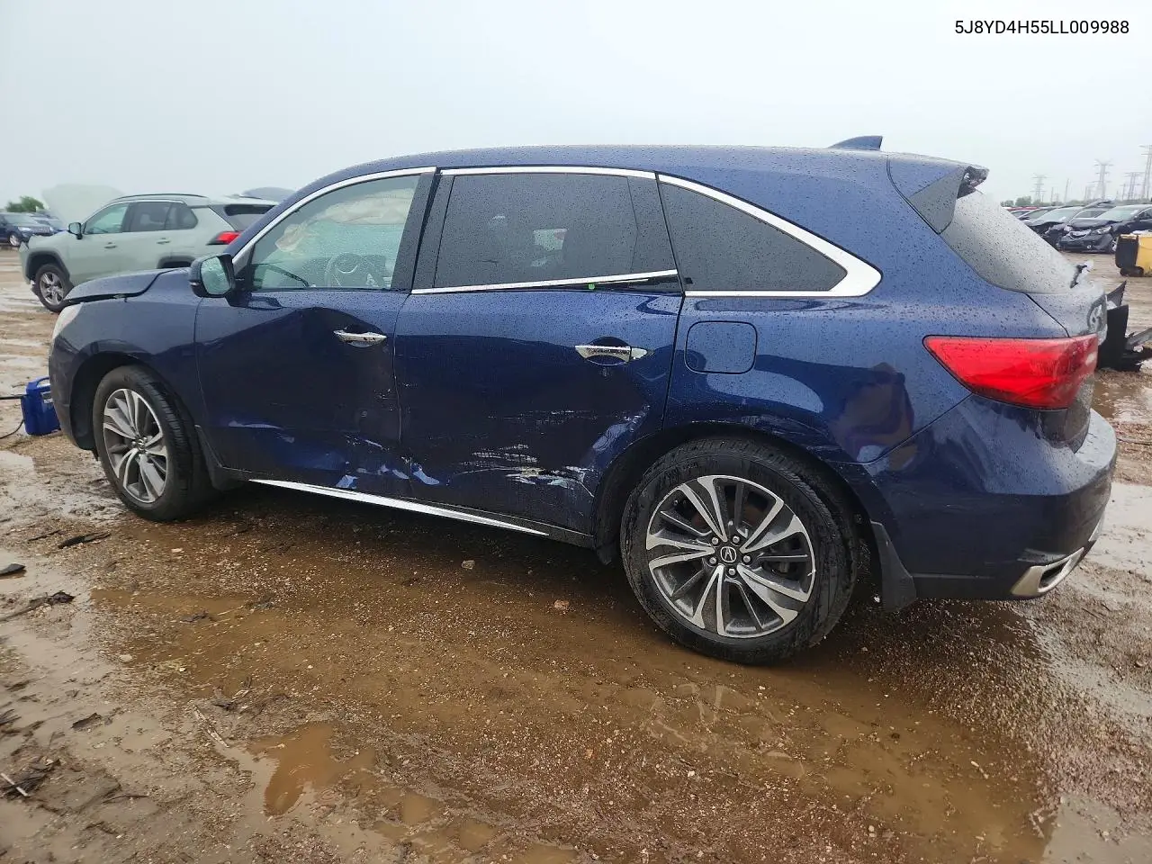 2020 Acura Mdx Technology VIN: 5J8YD4H55LL009988 Lot: 56961326