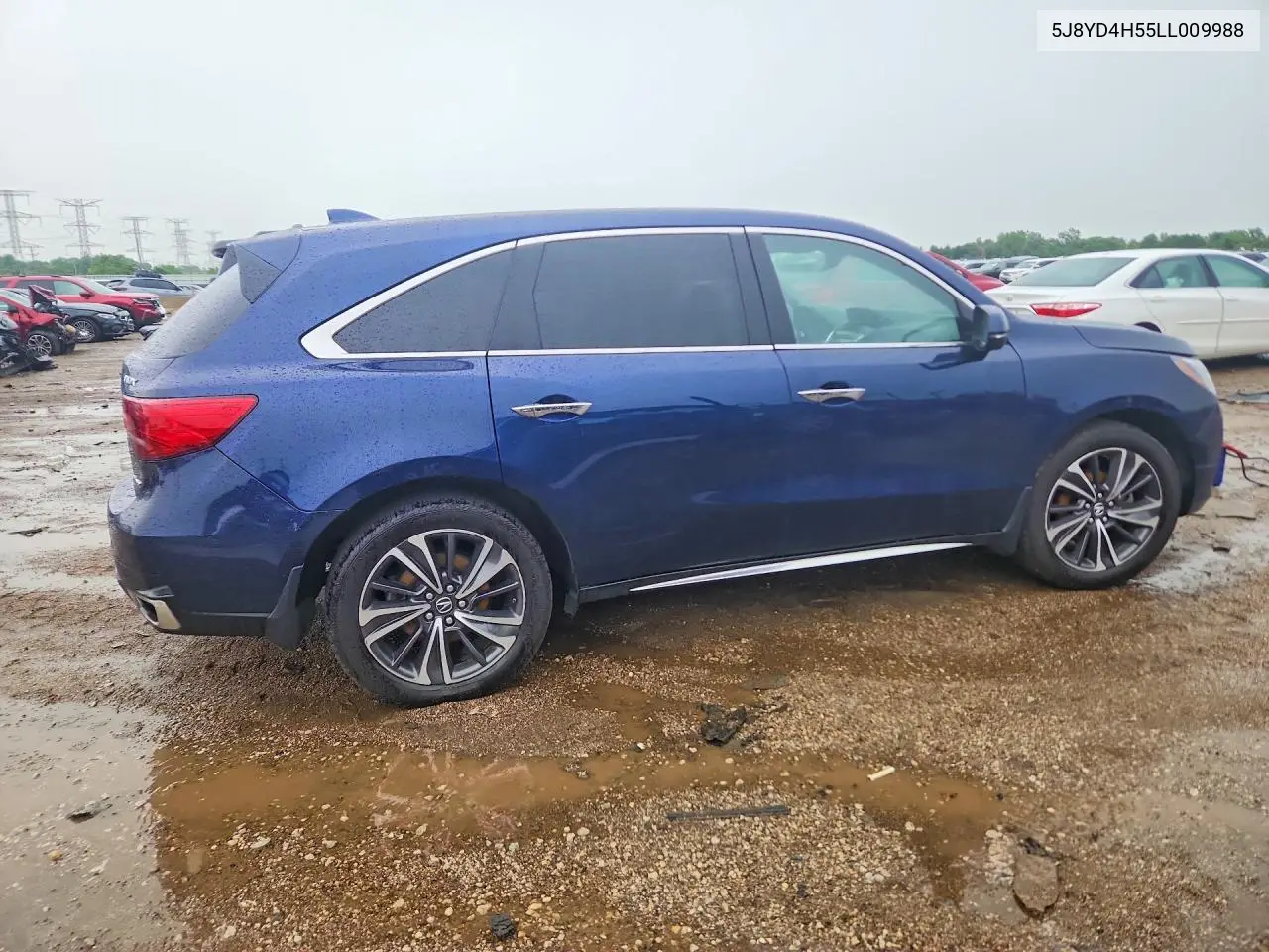 2020 Acura Mdx Technology VIN: 5J8YD4H55LL009988 Lot: 56961326