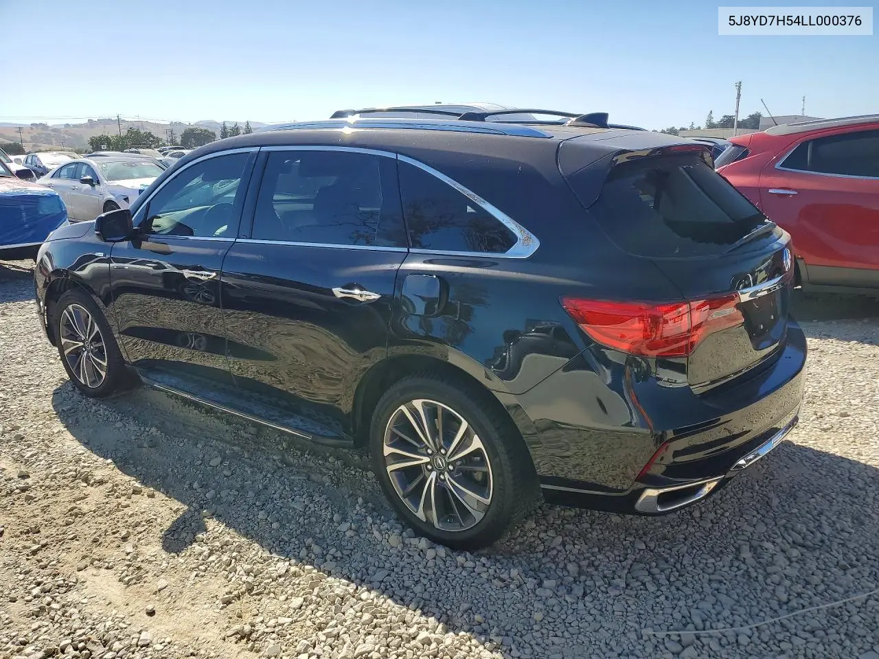 2020 Acura Mdx Sport Hybrid Technology VIN: 5J8YD7H54LL000376 Lot: 59164496