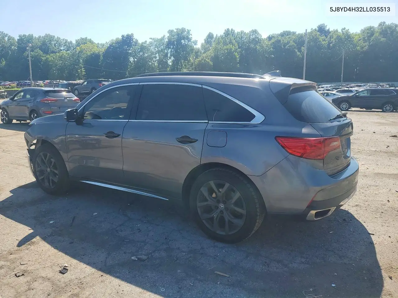2020 Acura Mdx VIN: 5J8YD4H32LL035513 Lot: 60178676