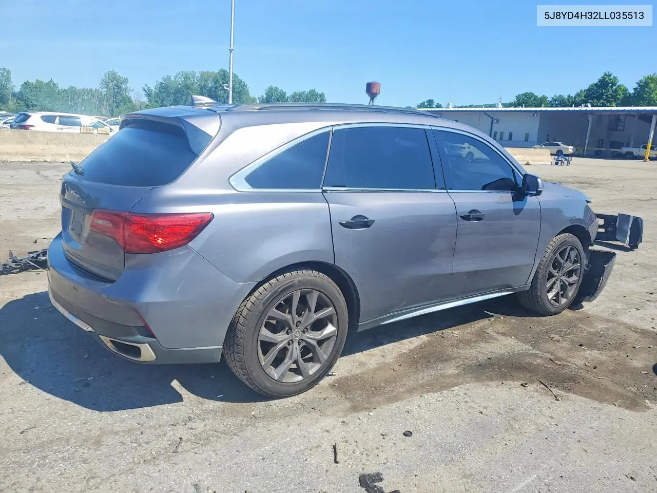 2020 Acura Mdx VIN: 5J8YD4H32LL035513 Lot: 60178676