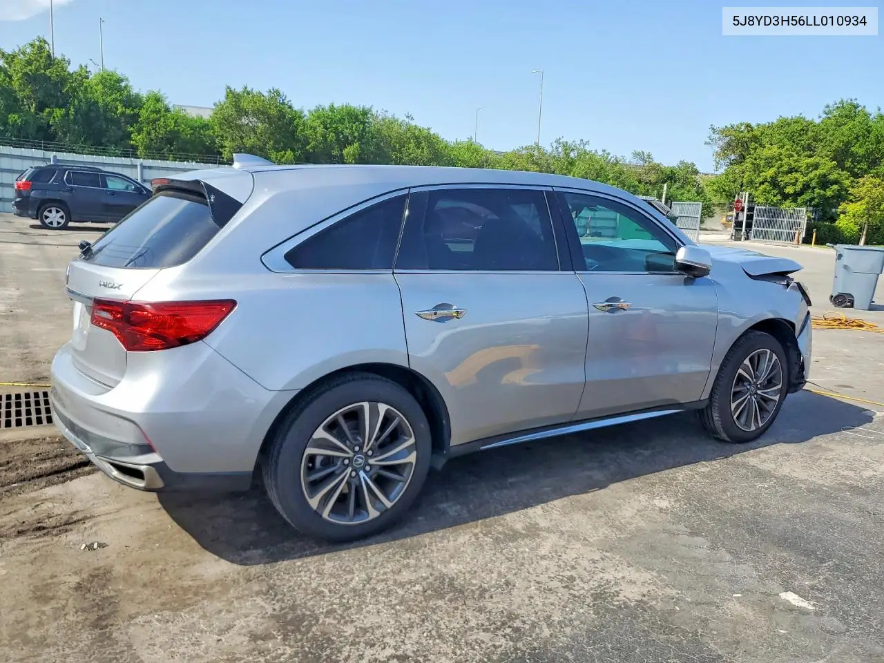 2020 Acura Mdx Technology VIN: 5J8YD3H56LL010934 Lot: 61170146