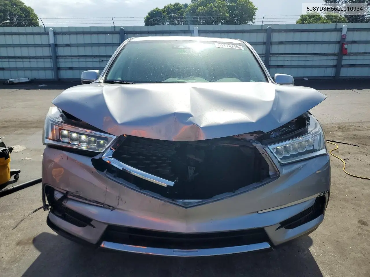 2020 Acura Mdx Technology VIN: 5J8YD3H56LL010934 Lot: 61170146