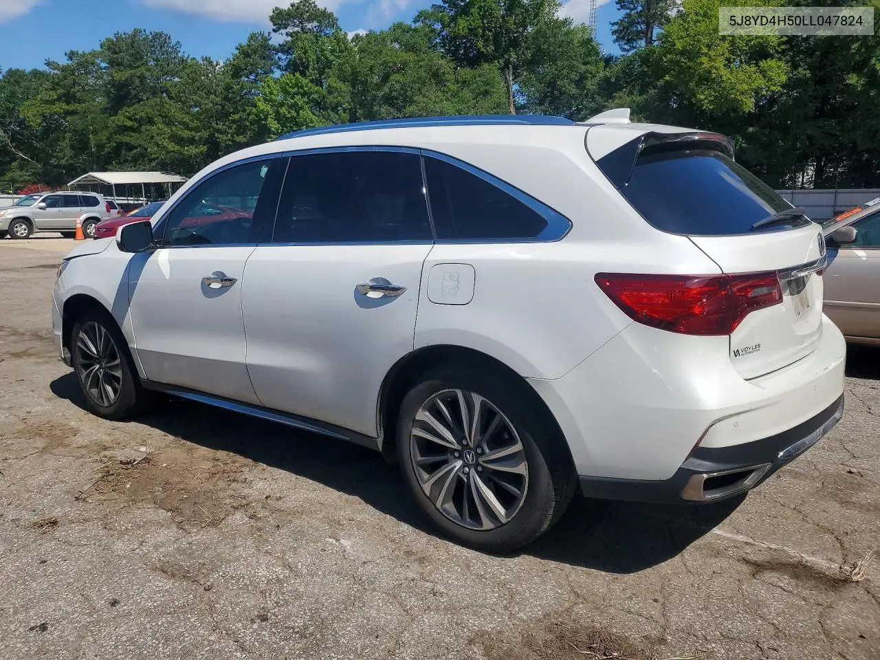 2020 Acura Mdx Technology VIN: 5J8YD4H50LL047824 Lot: 61769806