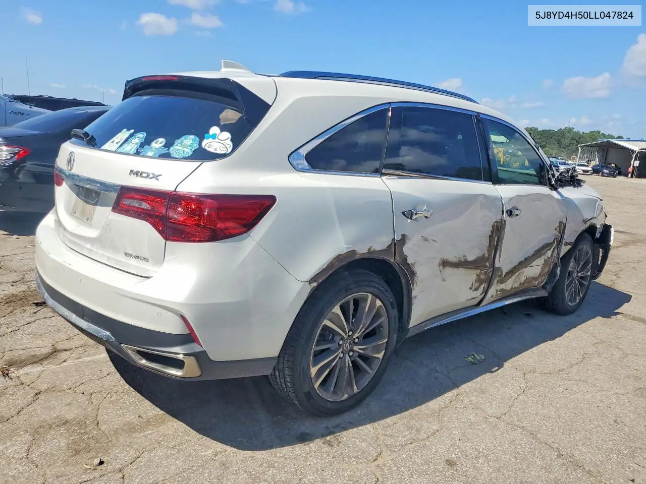 2020 Acura Mdx Technology VIN: 5J8YD4H50LL047824 Lot: 61769806