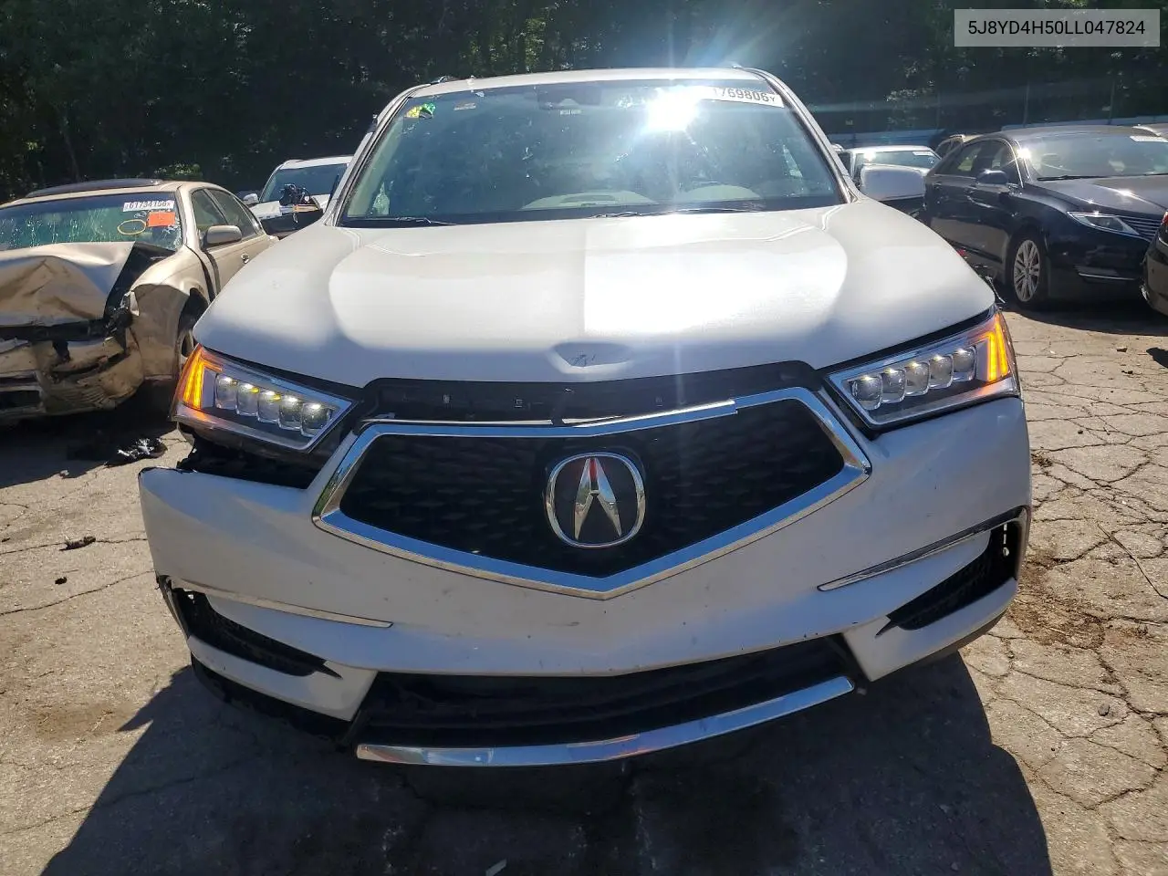 2020 Acura Mdx Technology VIN: 5J8YD4H50LL047824 Lot: 61769806