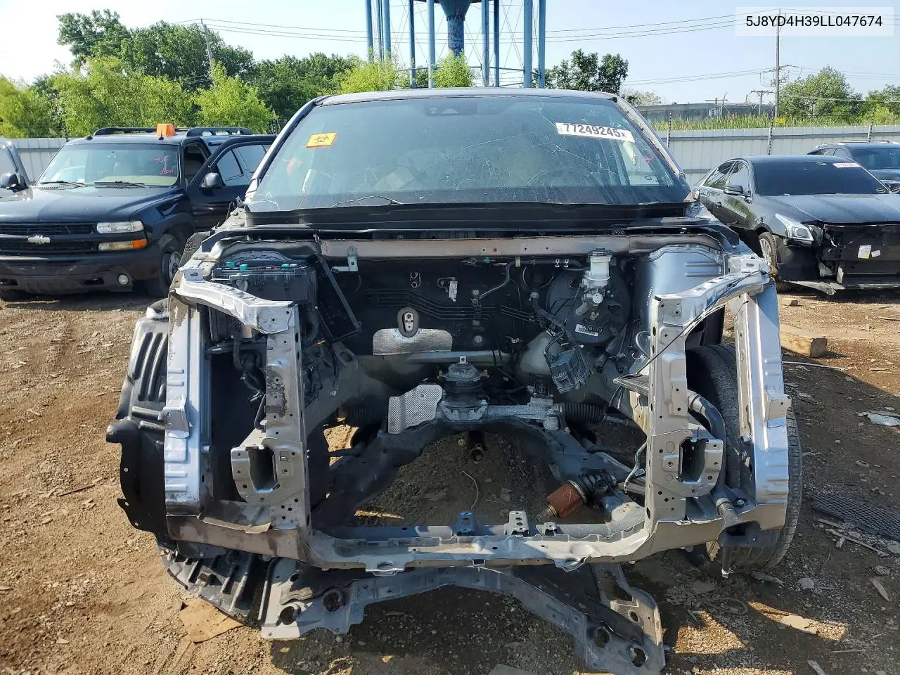 2020 Acura Mdx VIN: 5J8YD4H39LL047674 Lot: 77249245