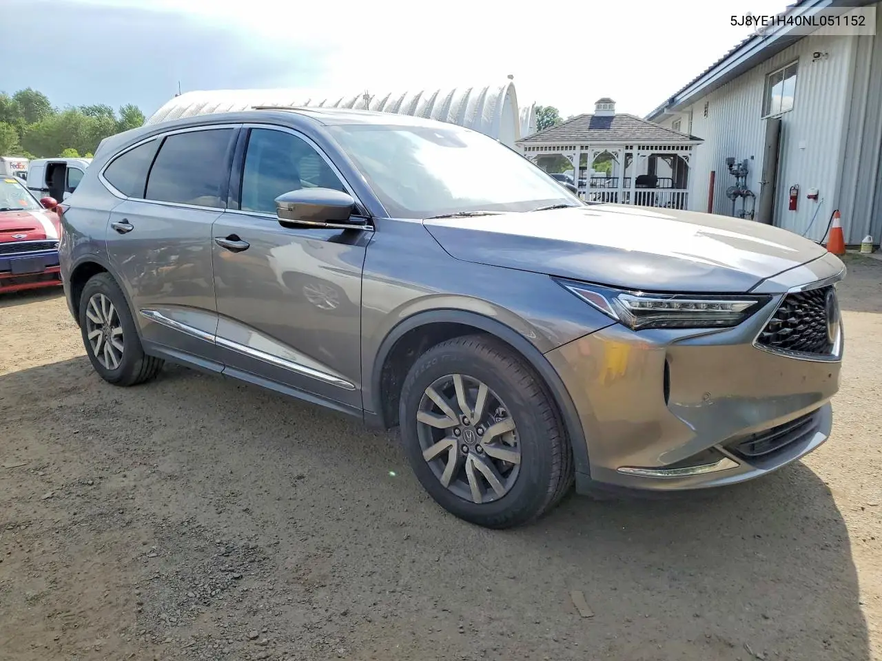 2022 Acura Mdx Technology VIN: 5J8YE1H40NL051152 Lot: 57034256