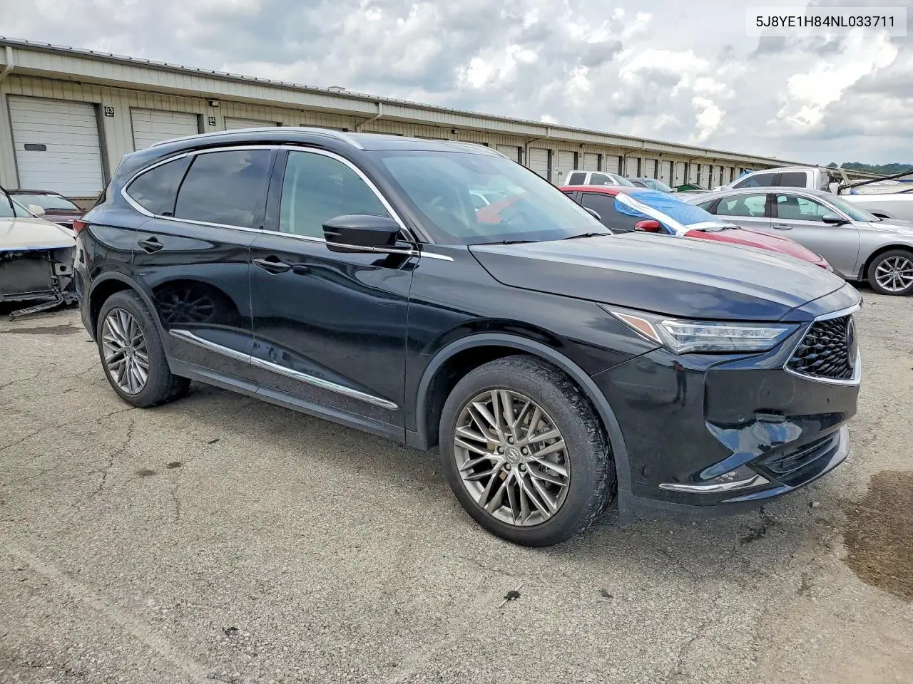 2022 Acura Mdx Advance VIN: 5J8YE1H84NL033711 Lot: 60990996