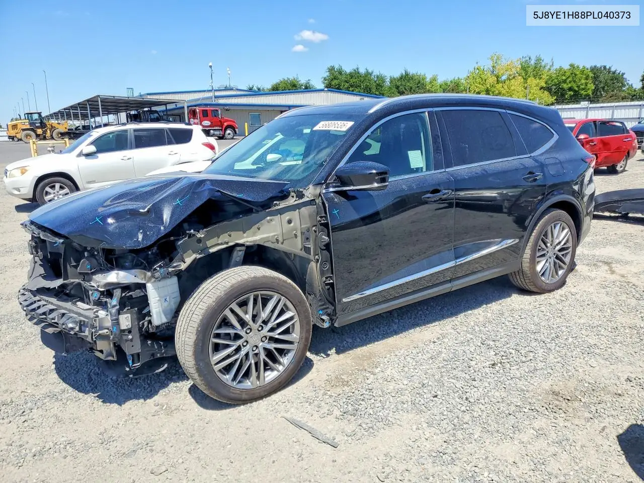 2023 Acura Mdx Advance VIN: 5J8YE1H88PL040373 Lot: 56808636