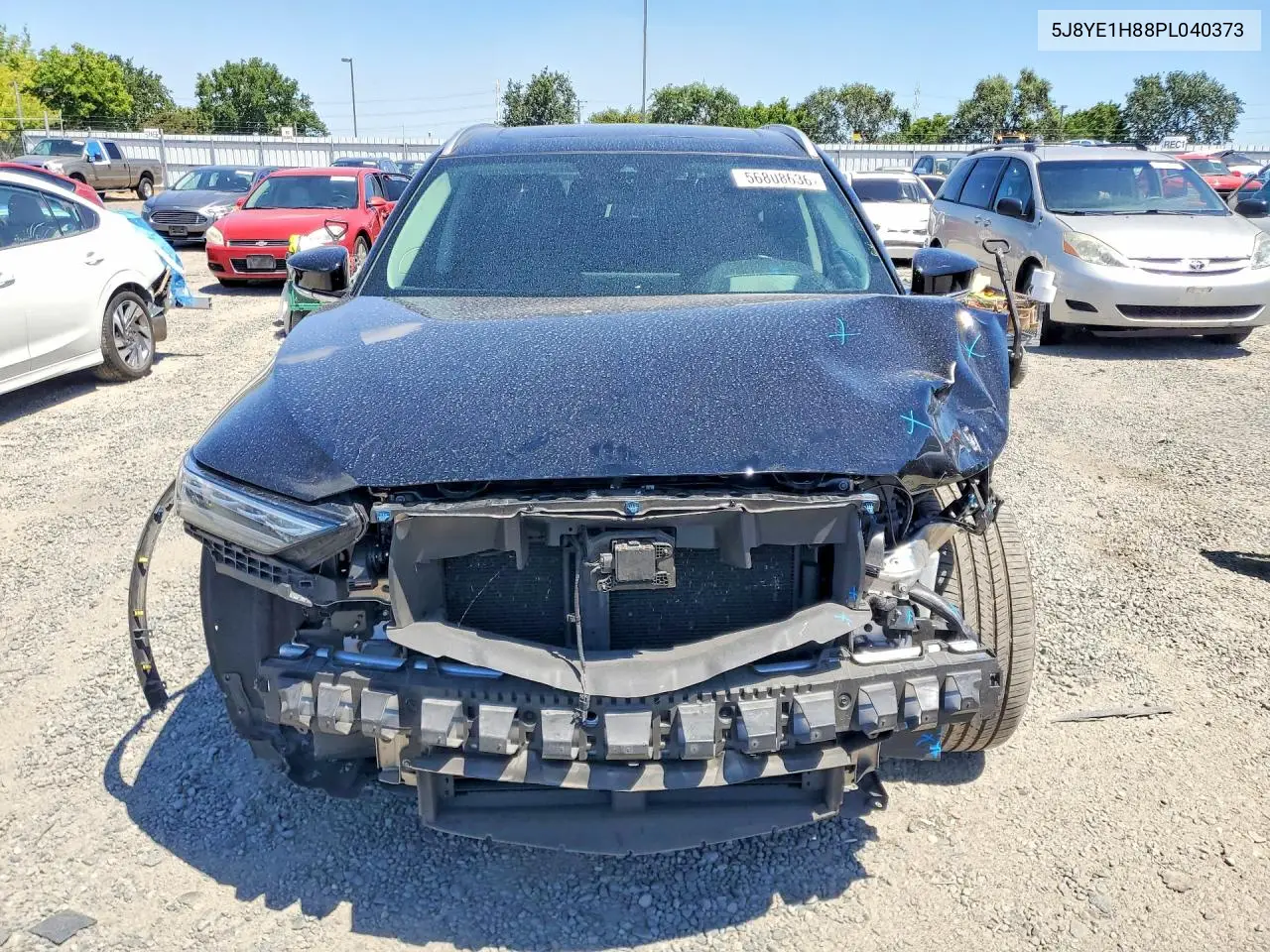 2023 Acura Mdx Advance VIN: 5J8YE1H88PL040373 Lot: 56808636
